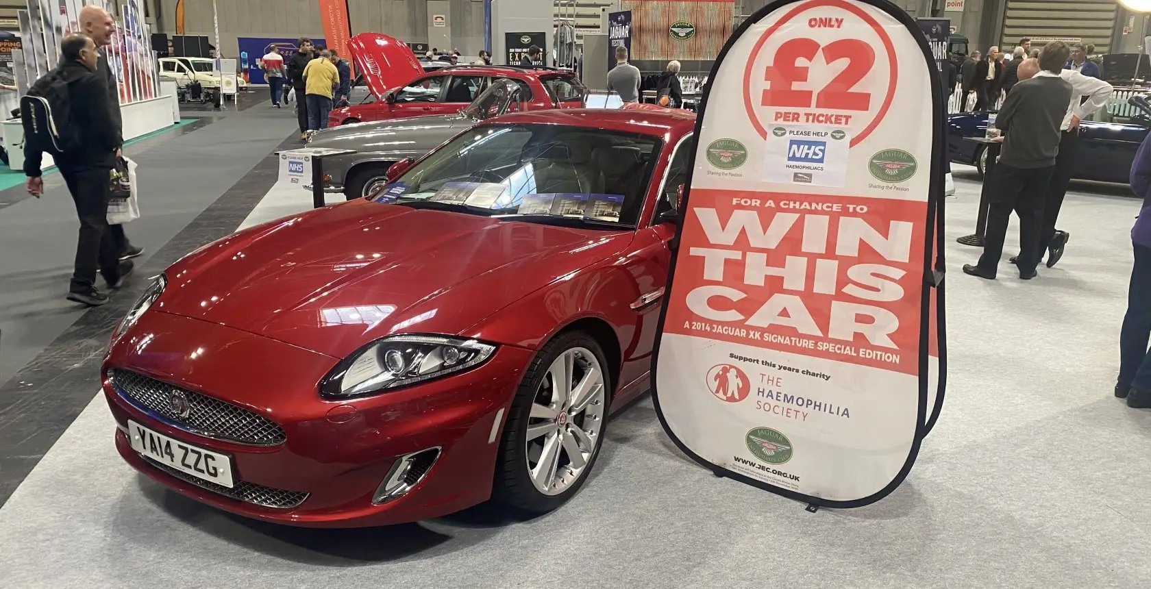 JEC Raffle Car draw made at the NEC - jec.org.uk